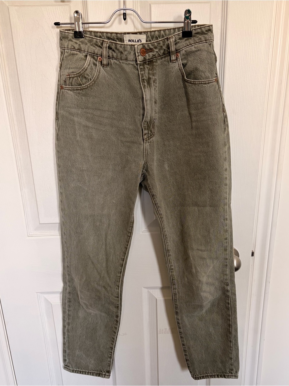 Rolla’s Dusters High Rise Slim | Olive